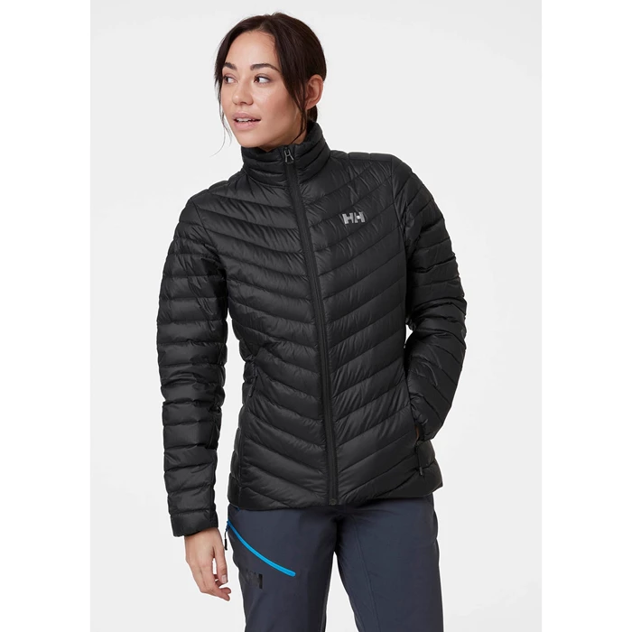 Helly Hansen W Verglas Dunjakker Dame Sort | DPYHZG-469