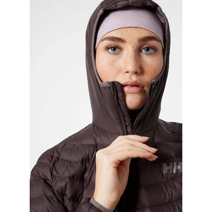 Helly Hansen W Verglas Hætte Hybrid Mellemlag Dame Grå | OPMYHQ-490