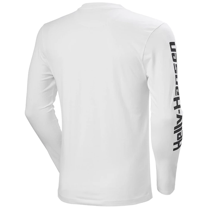 Helly Hansen Yu20 Ls T Skjorte Herre Hvide | BGSHQT-530