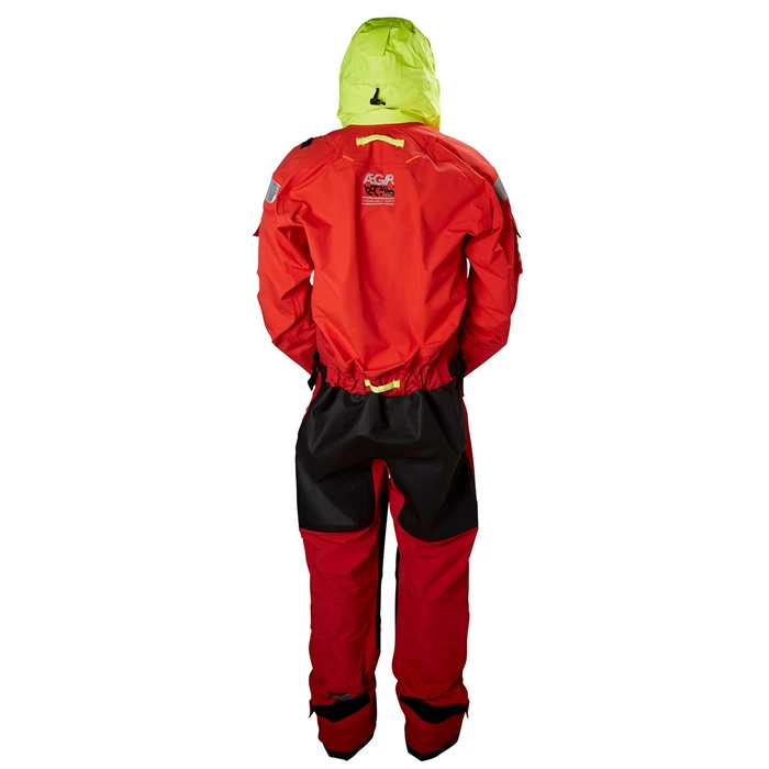 Helly Hansen Ægir Ocean Dry Suit Sejlerbukser Herre Rød | OFXUGI-518